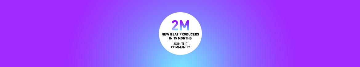2 million new beat producers Logo for 2 million new beat producers