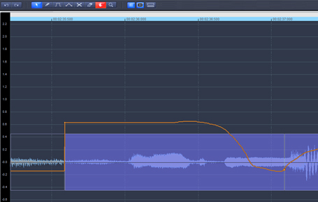Tonhöhenkorrektur in SOUND FORGE Audio Studio 12