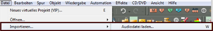 Audiodatei laden