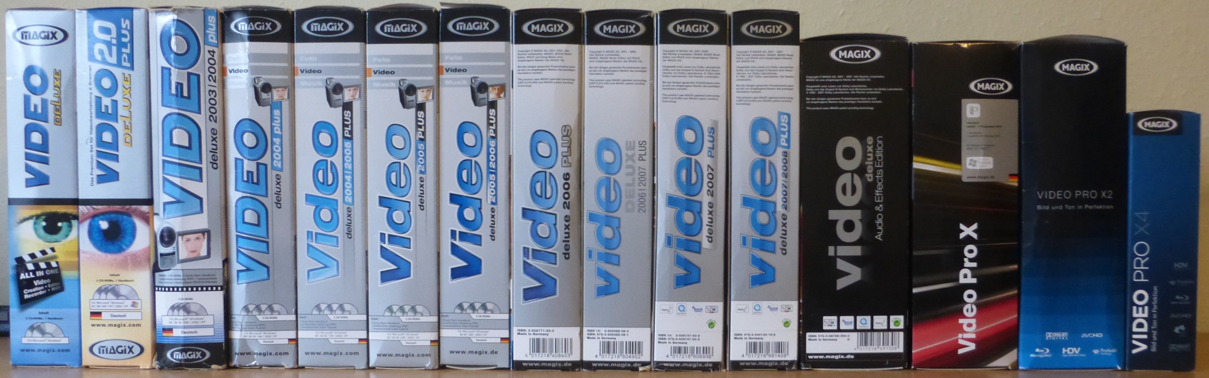 Video deluxe boxes
