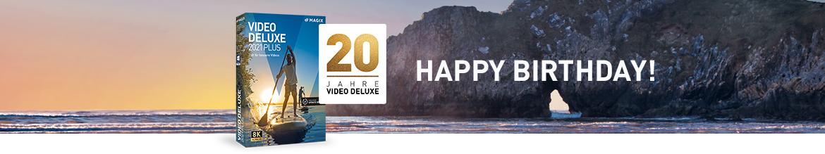 20 Jahre Video Deluxe Produktbox Video Deluxe